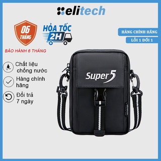Túi Đeo Chéo Nam Nữ Super Five Nhiều Ngăn Chống Nước Cao Cấp- k00104