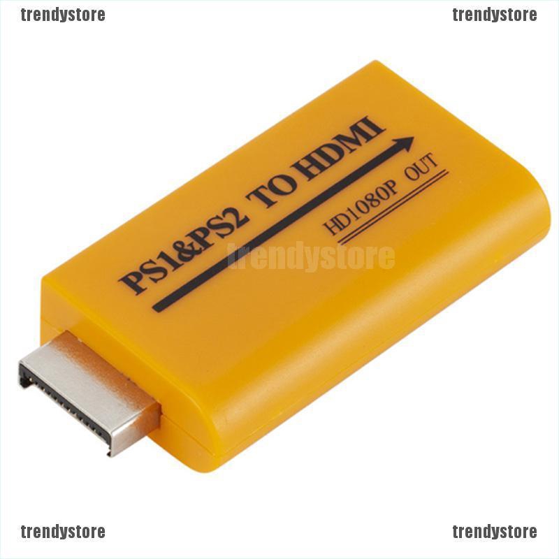 ❀PHỤ KIÊN ĐIỆN TỬ❀1080P HD PS1/PS2 To HDMI Audio Video Converter Adapter For HDTV Projector