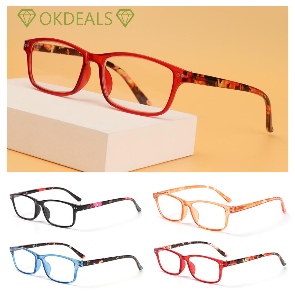 Kính Đọc Sách Gọng Nhựa Resin Độ Nét Cao Chống Chói +1.0~+4.0 Chuyên Dụng Cho Nam Nữ