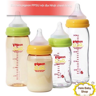 Bình sữa Pigeon nội địa nhựa PPSU 240ml