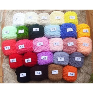 Len xù cuộn 100g