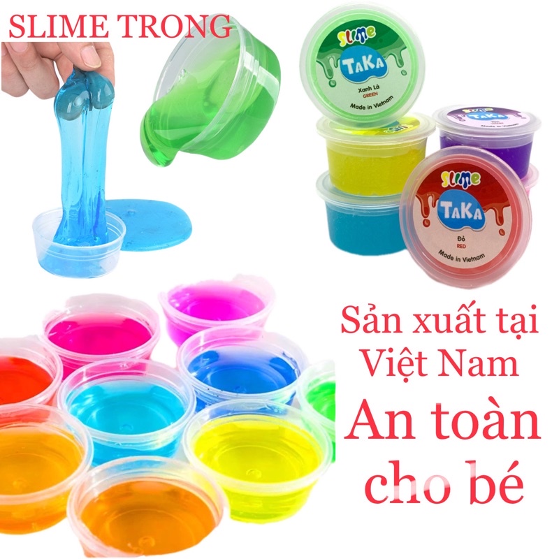 Slam slime hũ to như hình đồ chơi giảm stress mệt mỏi căng thẳng