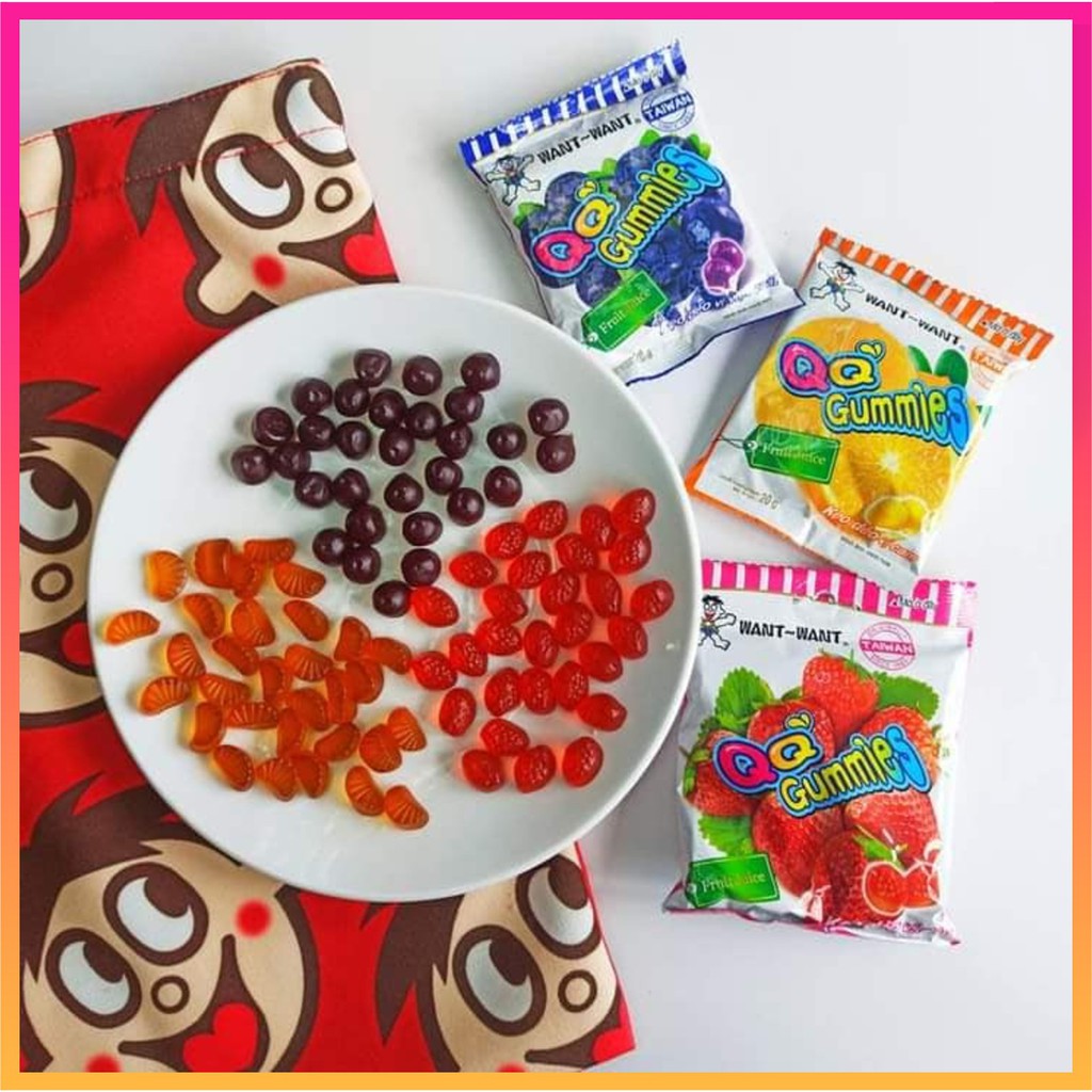 Kẹo dẻo trái cây tươi Want Want