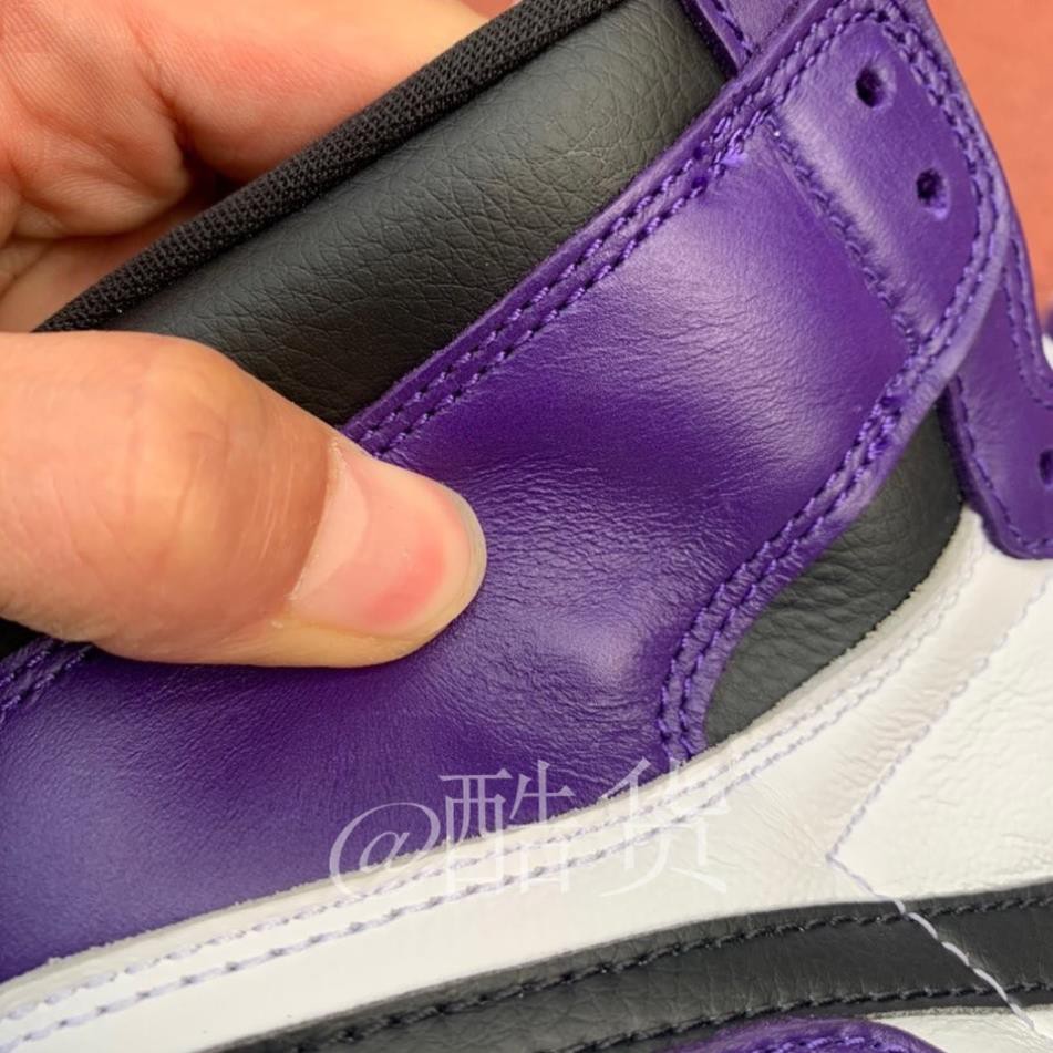 ⚡ [Đỉnh Cao] Giày Bóng Rổ Air Jordan 1 Court Phối Màu Tím Trắng Thời Trang Cho Nam TỐT . . 🎁 .. new 👟 . . | BigBuy360 - bigbuy360.vn