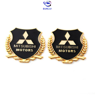 Bộ 02 Logo Bông Lúa Mitsubishi