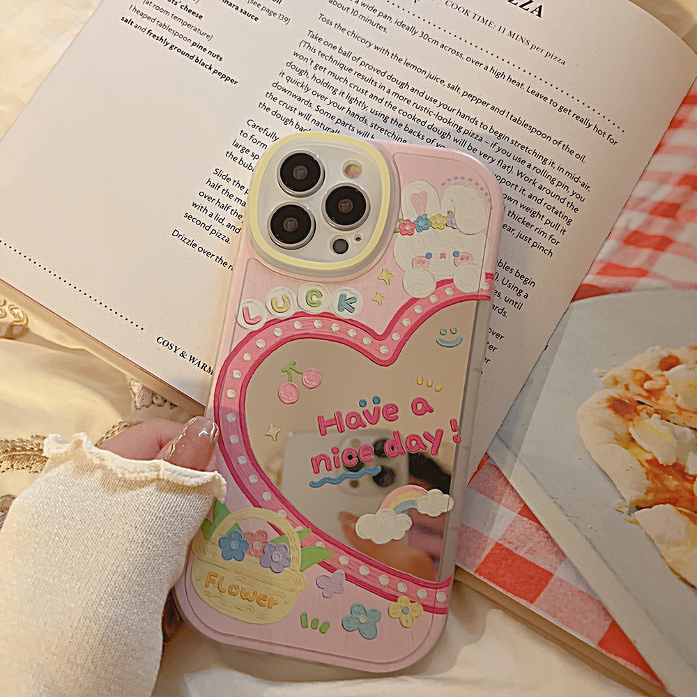 Ốp Điện Thoại Mềm Chống Sốc Tráng Gương Họa Tiết graffiti Cho iPhone 11 12 13 Pro max mini XS max xr 7 8 se2020 plus