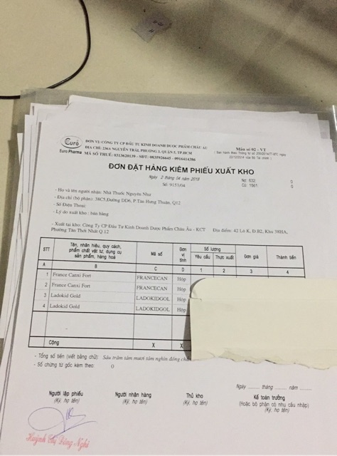 ✅(chính hãng cao cấp)France CANXI FORT- bổ sung calci | Thế Giới Skin Care