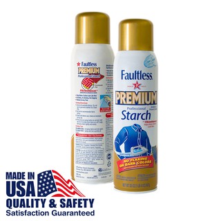 (Mua 2 tặng 1)combo 2 chai Faultless Premium Starch – Nước xịt là ủi và làm mới quần áo cao cấp!