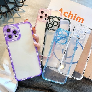 Ốp Điện Thoại Silicon TPU Mềm Trong Suốt Đơn Giản Cho IPhone 13 11 12 Pro Max XS XR X 8 7 6S SE 2020 Plus