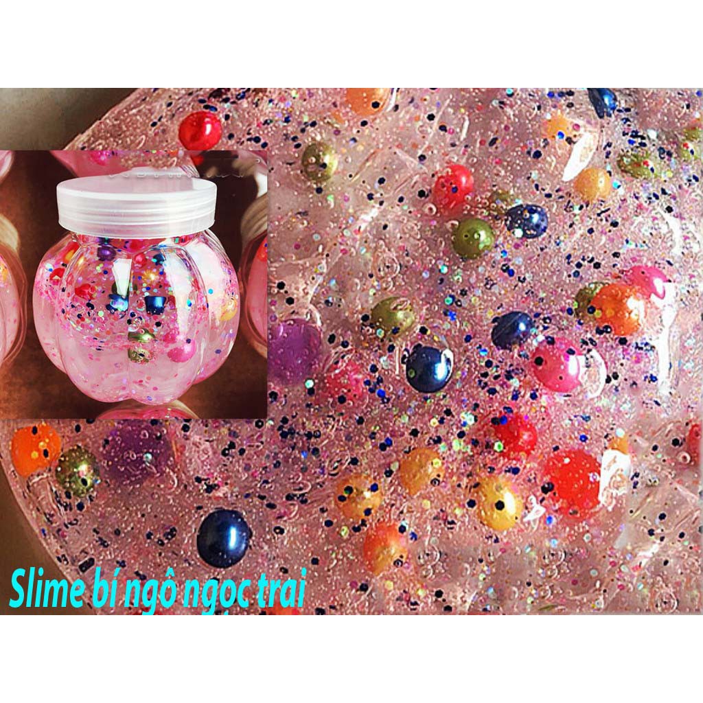 Slime chất nhờn ma quái  BÍ NGÔ NGỌC TRAI mochi cực đã  đẹp