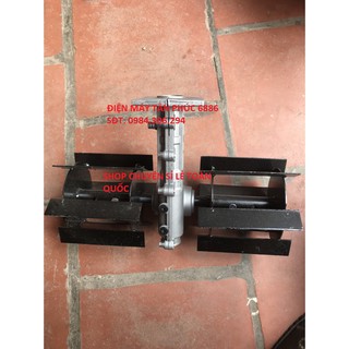 Đầu xới đất sạc cỏ 28mm, 26mm 9 khía, 7 khía cánh thẳng lắp cho máy cắt cỏ