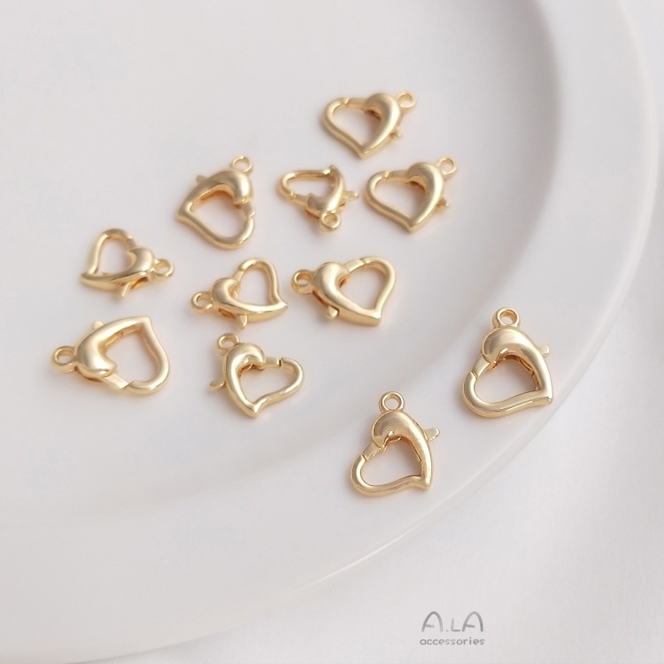 Móc Cài Mạ Vàng 14K Dùng Làm Trang Sức Thủ Công