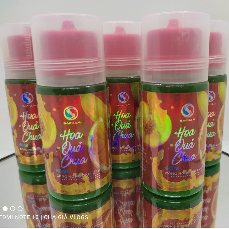 Tinh mùi câu cá Hoa quả chua Sa Phạm 60ml - Hương liệu câu cá Chép , Trôi , Trắm