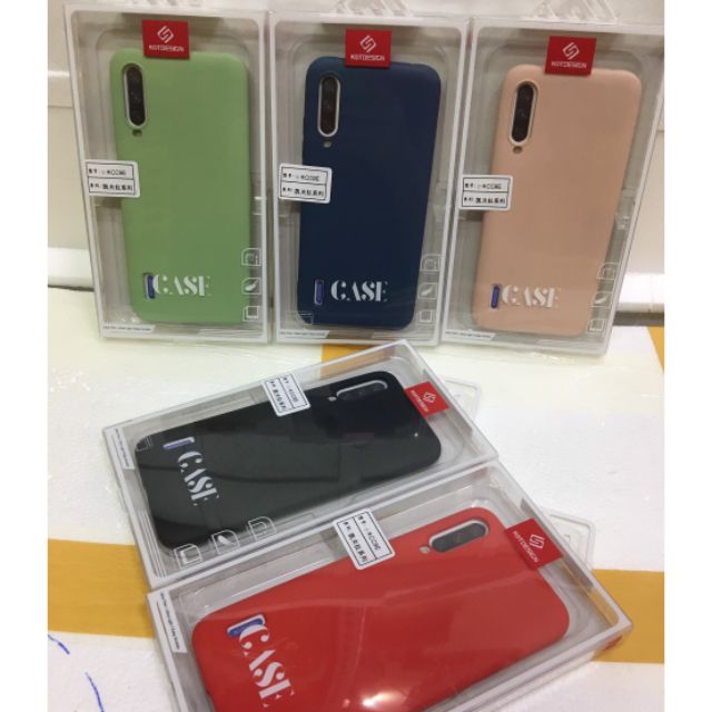 Ốp lưng xiaomi mi A3/cc9e dẻo màu chống bẩn hiệu KT Desing chống bám bẩn