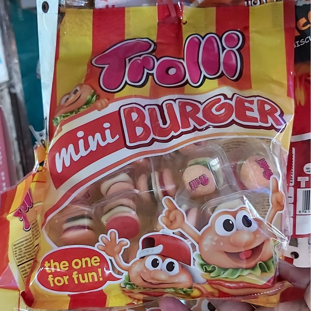 Kẹo Dẻo Trolli Burger 170g
