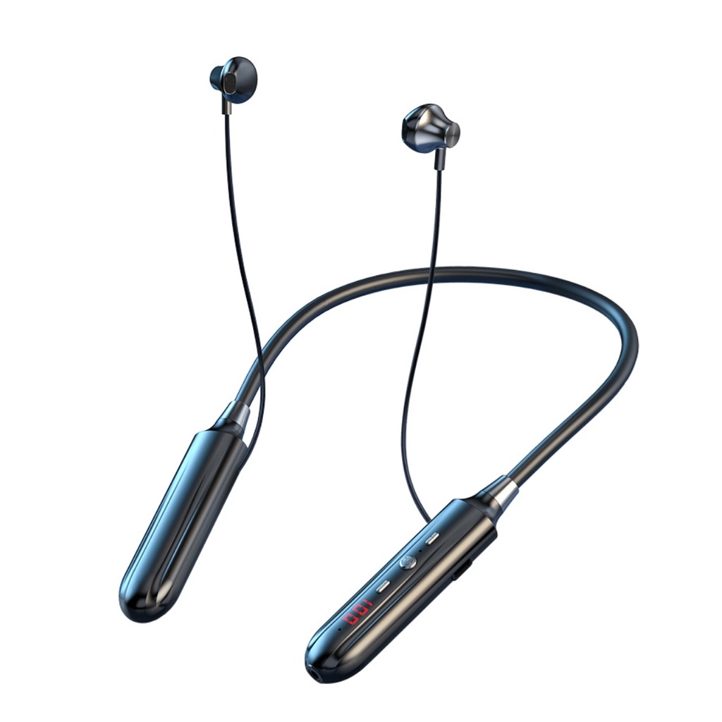Tai Nghe Bluetooth Thể Thao S890K Chip 5.0 Pin Khủng 800mAh, Nghe Nhạc 60h - 80h ,Led Báo % Pin, Hát Karaoke Bluetooth