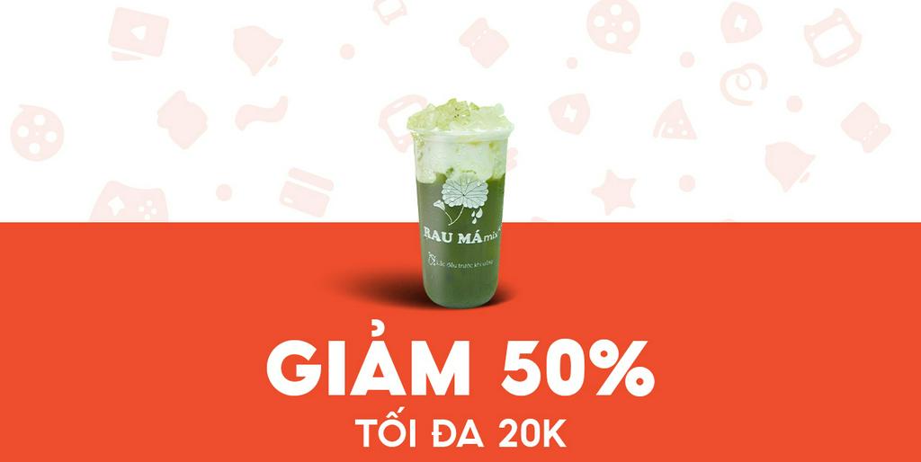 - Rau Má Mix - Giảm 20K Combo 4