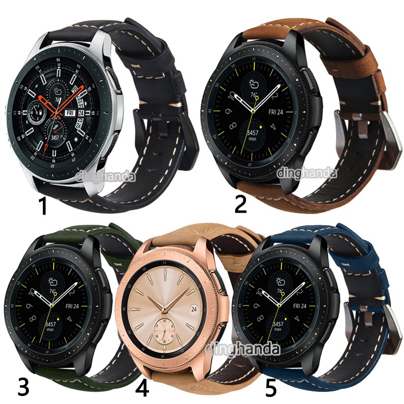 Dây da cao cấp cho đồng hồ Samsung Galaxy Watch