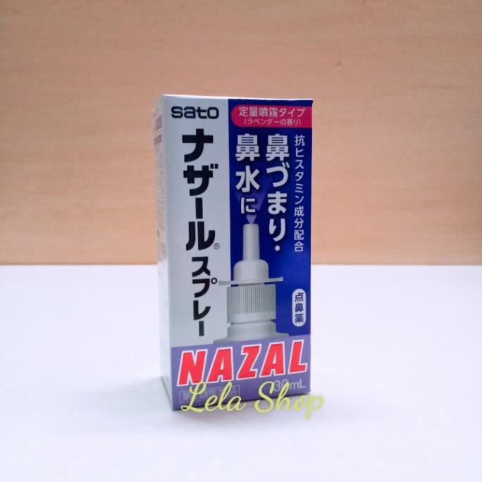 Xịt Mũi Nazal Hương Lavender Nhật Bản 30Ml