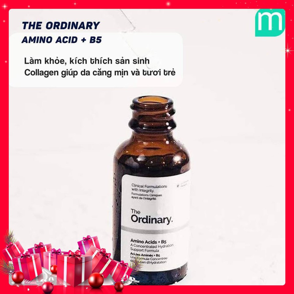 Tinh Chất Dưỡng Trắng, Cấp Ẩm và Phục Hồi Da Amino Acids + B5 The Ordinary