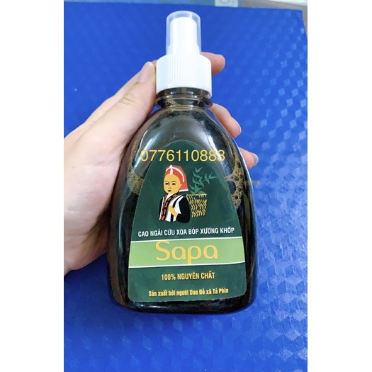 Cao ngải cứu xoa bóp xương khớp toàn thân -người Dao đỏ (300ml)