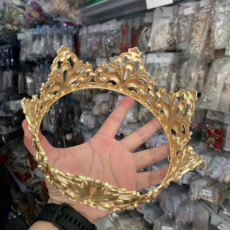 [HCM] Vương miện Nam Vương Giangpkc VMN2021-01 Hoa văn trơn