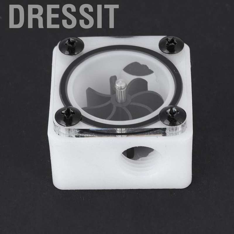 Đồng hồ đo lưu lượng nước làm mát 8 cánh 2/3 chiều ốc vít G1/4