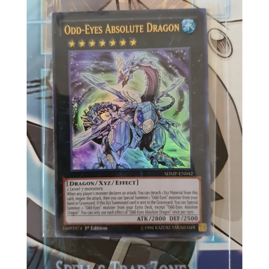 [ BÀI YUGIOH] Thẻ bài Odd-Eyes Absolute Dragon.