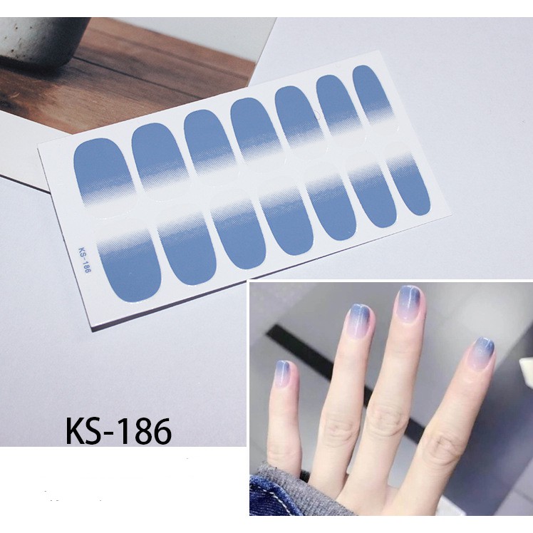 Nail sticker dán móng tay 3D , chống nước thời trang chất lượng cao (27)