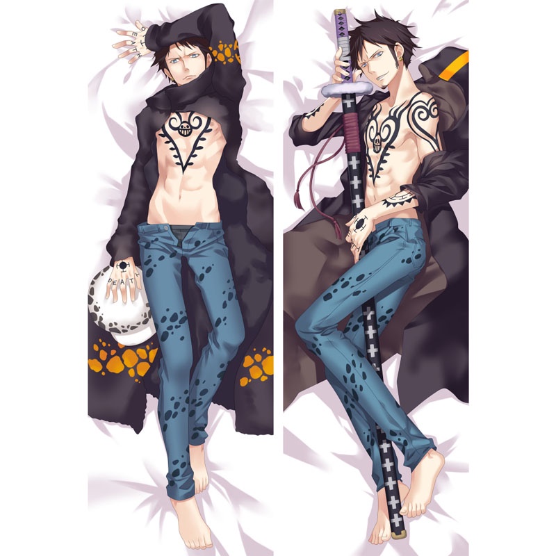 Khỉ Trong Phim Hoạt Hình ONE PIECE Kích Thước 60x180cm Chất Lượng Cao Vỏ Gối Ôm In Hình Nhân Vật Luffy Phim One Piece Đáng Yêu