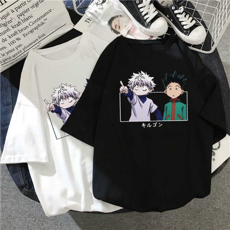 HOT🔥 Áo Phông Killua and Gon TSHIRT HUNTER X HUNTER mẫu mới cực chât