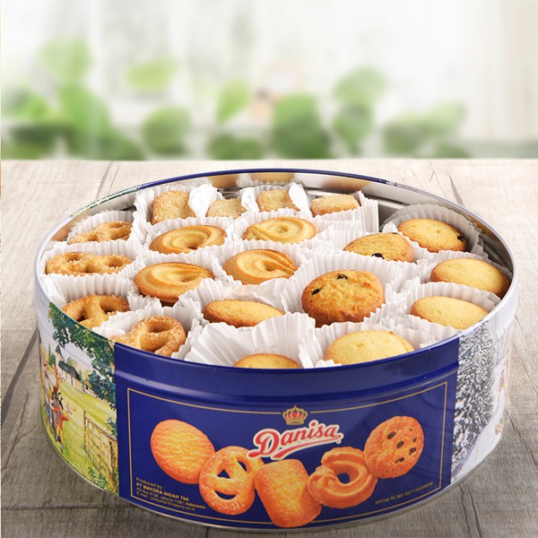 Bánh Danisa hộp thiếc