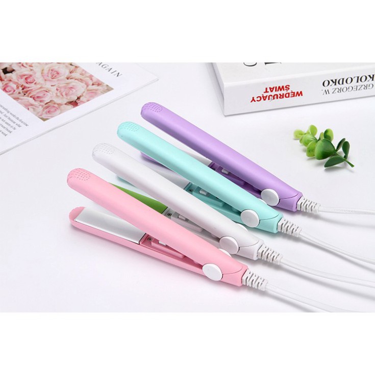 Máy là tóc , ép tóc, duỗi tóc mini cầm tay cao cấp hàng loại 1