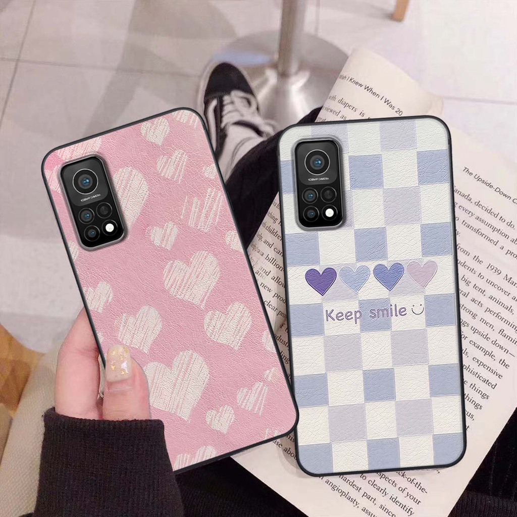 Ốp Xiaomi Redmi Note 7 caro trái tim cá tính, thời trang siêu đẹp, siêu phong cách
