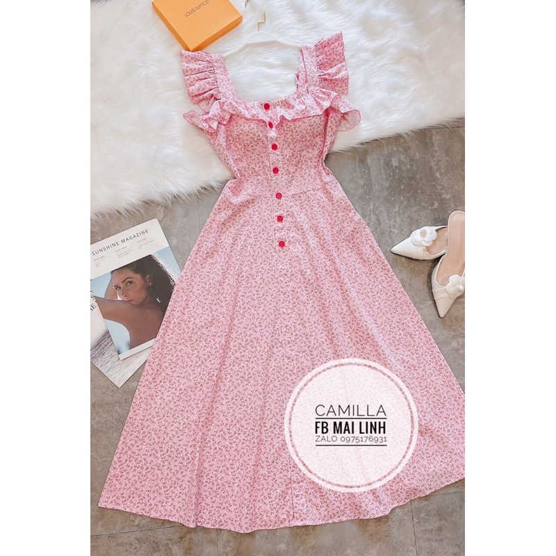 [Mã WASTMAY giảm 15% tối đa 30K đơn 150K] ⚡️BÁN SỈ⚡️Đầm cánh tiên 2 dây màu hồng nhạt | BigBuy360 - bigbuy360.vn