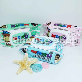 01 Gói Khăn Giấy Ướt Tẩy Trang MARU Thái Lan (40 miếng)