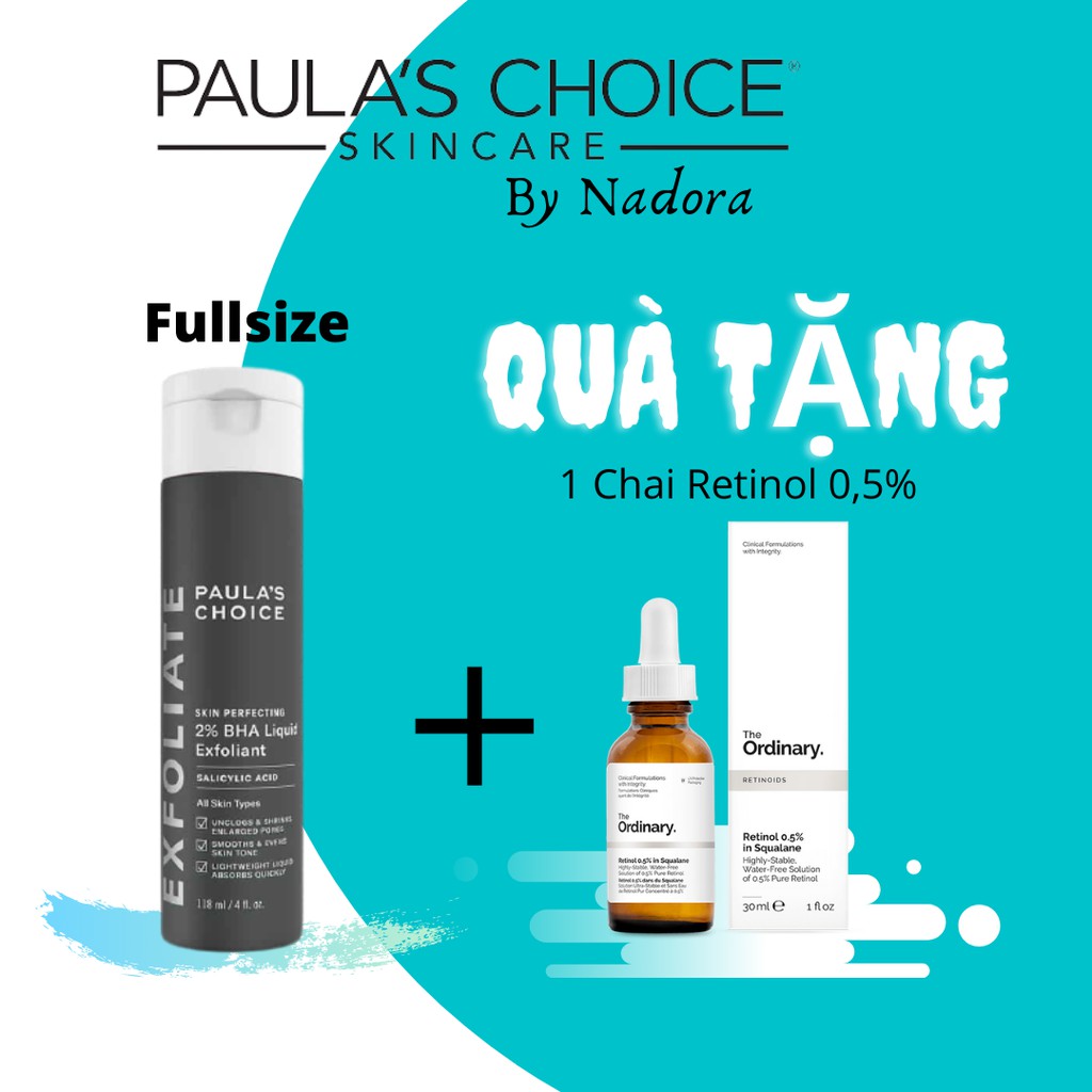 Dung dịch loại bỏ tế bào chết - PAULA'S CHOICE SKIN PERFECTING 2% BHA LIQUID EXFOLIANT