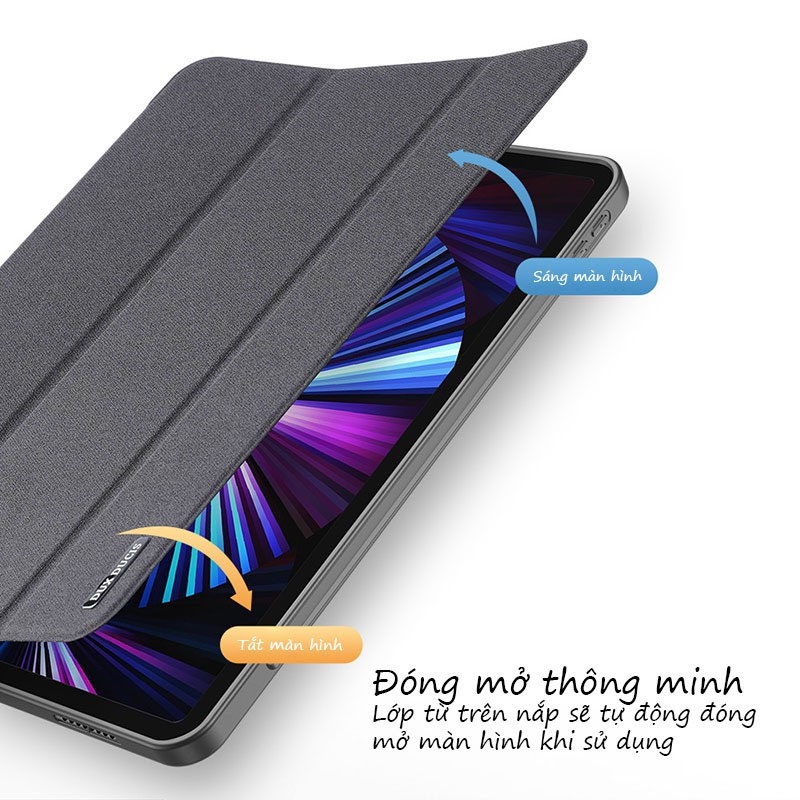 Ốp lưng Dux Ducis iPad Pro 12.9 inch  Chống sốc, Kiểu bao da