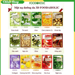 Mặt nạ đắp mặt nạ foodaholic hàn quốc