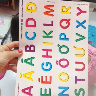 SET 2 TẤM CHỮ CÁI VÀ SỐ CHO BÉ HỌC GIỎI