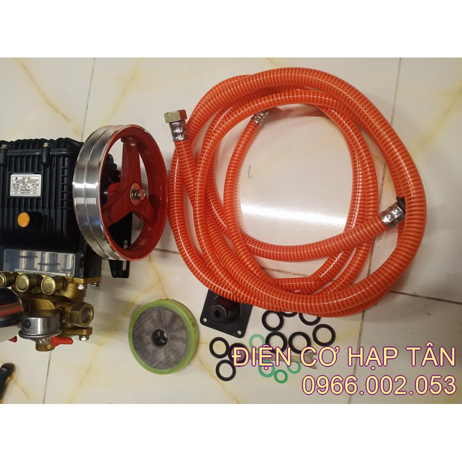 ĐẦU BƠM XỊT 1HP - CHÍNH HÃNG NAKAWA , ĐẦU BƠM THUỐC, ĐẦU RỬA XE 1HP- ĐEN