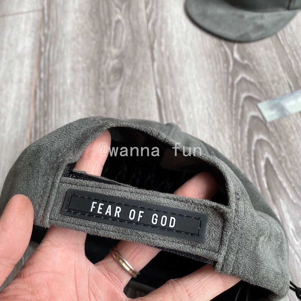 ⚡️[Hight Quality] - Mũ Fear of god FOG 6th collection, FEAR OF GOD Sixth Collection Hat Brown Cap