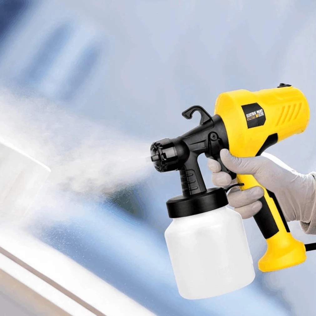 Máy phun sơn dùng điện 1L Dụng Cụ Phun 500W Dụng Công Suất Cao Phích Cắm EU,máy phun sơn cầm tay