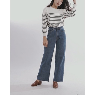 LONG STRIPED TEE