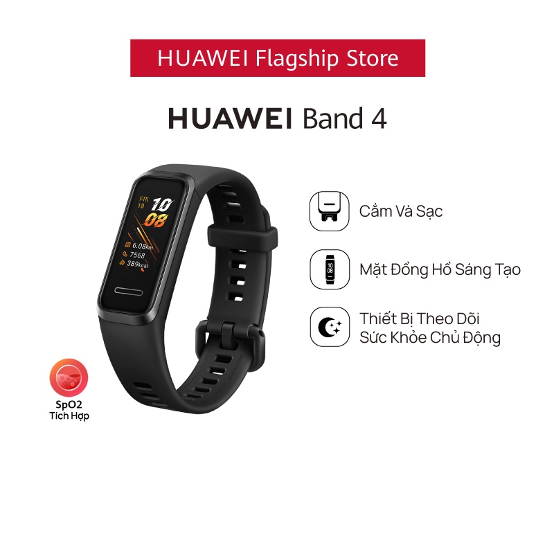 Vòng đeo tay thông minh Huawei Band 4