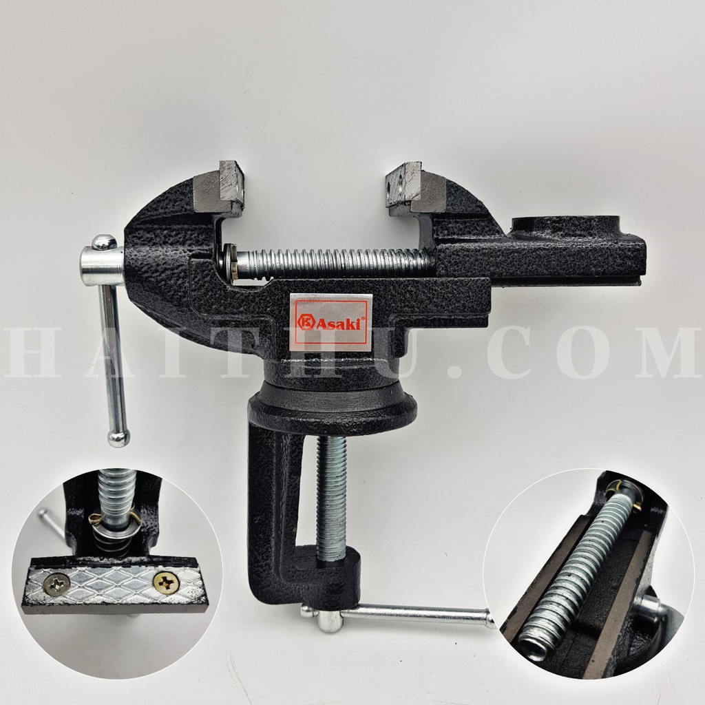 Ê tô kẹp bàn mini xoay 360° Cao Cấp