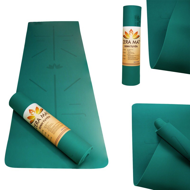 THẢM YOGA ZERA MAT 6MM 2 LỚP CAO CẤP