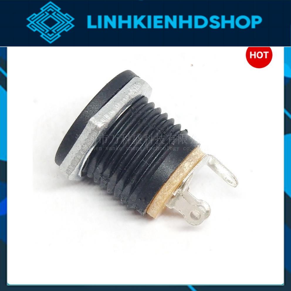 Jack nguồn cái DC5.5x2.1MM DC022/ có ren xoáy vào hộp