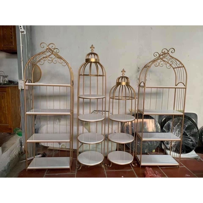 Kệ lồng chim 3,4, 5 tầng