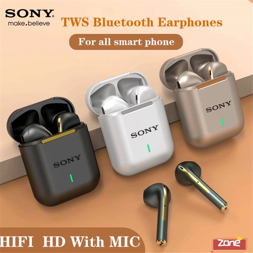 ♥Sẵn Sàng Cổ♥2022 Sony Mới J18 Tws Tai Nghe Không Dây Bluetooth 5.0 Airpods-Tai Tai Nghe Có Cảm Ứng Bật Lên Tai Nghe Âm Thanh Nổi 'Vùng